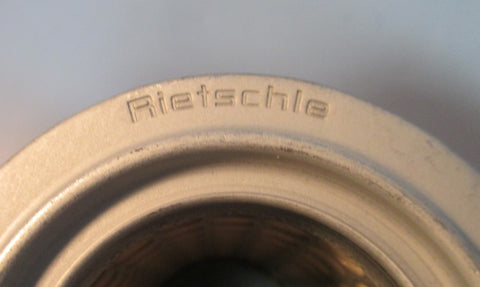 Lot of 2 Rietschle 730 937 Fiberglass Filters 1-3/4" ID, 3-1/8" OD, 4-7/8" NWOB