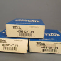 Martin Sabertooth Sprocket (Lot of Three) 3/4 Inch 40BS13HT 3/4