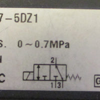 SMC VO3075DZ1 Solenoid Valve 00.7MPa 24VDC w/ Hardware
