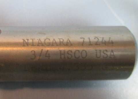 Niagara 71244 3/4" HSCO 4 Flute Wave Roughing End Mill