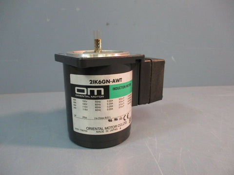 Oriental Motor Induction Motor AIK6GN-AWT NEW