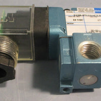 Mac Valves 113B-871JA=CLSF Solenoid Valve 24 Volts DC 17.1 Watts