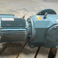 Sew Eurodrive KF76DT100L84KS 3 Ph, 1.2/2.4 HP Gear Motor 9/18 RPM Final Output