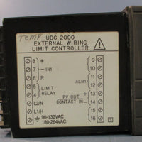Honeywell UDC2000 MiniPro Temperature Controller DC200H02001D00000 120VAC