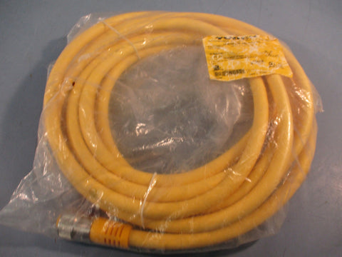 TURCK MiniFast Part# RKV 556M Electrical Cordset, Female, Straight 5Pin