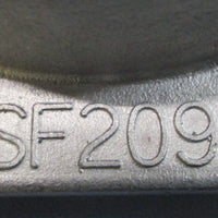 PTI SUCSF20928 4 Bolt Flange Block Bearing Stainless Steel 13/4" Bore SF209