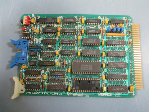 Merrick 19606 Memory Control Board  Used