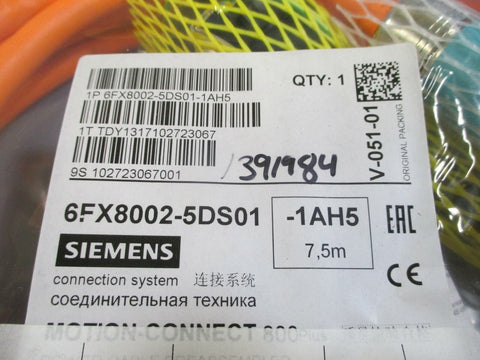 Siemens Cable Assembly 6FX8002-5DS01-1AH5
