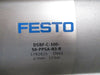 FESTO DOUBLE ACTING AIR CYLINDER DSBF-C-100-50-PPSA-N3-R