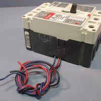 Cutler Hammer HMCP007C0CA02 Ser C 7 A, 3 Pole Circuit Breaker w/ Aux Switch Used