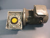 Qin Wei 220/380 V Motor PD0823009 w/ Wan Sin Worm Reducer NMRW050 S/N 1202-2581