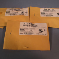 HUBBELL WEIGMANN OIL TIGHT HOLE SEALS 1/2" LOT OF THREE WAS050SS