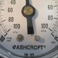 Ashcroft Pressure Gauge 20W1005 H 02L XZC 15/V-AG