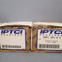 IPTCI ECCENTRIC LOOKING 2BOLT FLANGE (LOT OF 2) SAFL 201 8 G