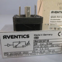Aventics Pneumatic Pressure Switch, 0.2-16 bar R412010718