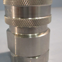 Dixon 6VF6-SS Valve, Quick Coupling, Female 316 Stainless Steel, 3/4" FNPT