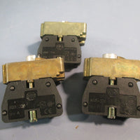 LOT OF (3) ALLEN BRADLEY FULL VOLTAGE MODULE WITH LATCH 800E2DL3