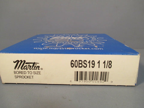 Martin Bored to size Sprocket 19 Teeth 60BS19 1 1/8
