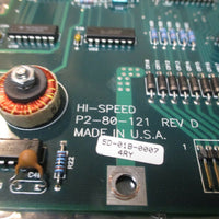 HI-Speed Circuit Board Rev D P2-80-121