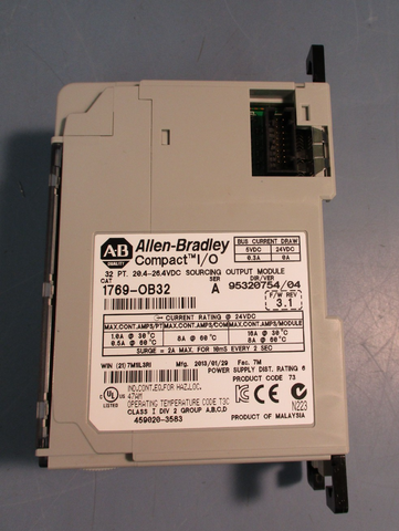 Allen Bradley 1769-OB32 Series A CompactLogix 32 Point 24V DC Output Module