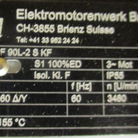 Stafa Wirz Ventilator MKV03500243600 Blower Motor 135315 2.2kW 255 daPa