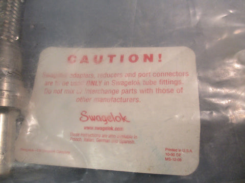 Swagelok Braided PTFE Hose Assembly x 24" SS­8BHT­24