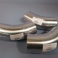 Lot of 3 Vine Corporation SS Long Tangent 45 Degree Elbow LA-E2KS2.5