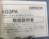 Omron G3PA-210B-VD Solid State Relay 24-240VAC 10A 50/60Hz 5-24VDC