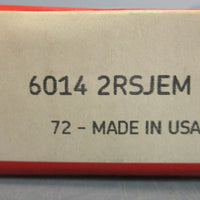 SKF 6014 2RSJEM Deep Groove Ball Bearing 70mm OD 20mm ID NEW IN BOX