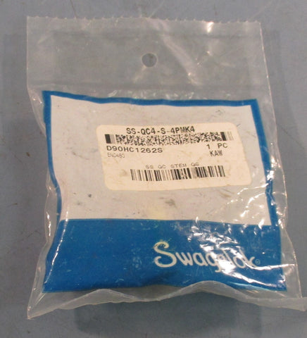 Swagelok SS-QC4-S-4PMK4 Quick Connector 0.3 CV 1/4 in Tube Fitting