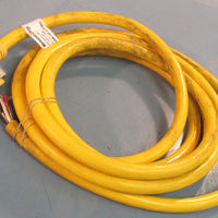 Mencom MINM5FP12RSB01 Cordset 600V 8A 5 Pole 12 Ft Length