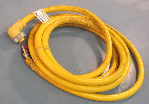 Mencom MINM5FP12RSB01 Cordset 600V 8A 5 Pole 12 Ft Length