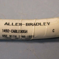 Allen Bradley 1492IFM40D24 Ser A Interface Module & 1492CABLE005H Wiring Cable