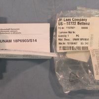 Baumer 18P6903/S14 Ultrasonic Proximity Sensor 4 In Length 18mm Dia