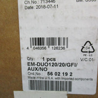 Phoenix Contact EMDUO120/20/GFI/AUX/NO RailMounted Ground Fault Circuit