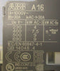 ABB A16-30-10 Contactor Ui=1000V, 30A, 600VAC