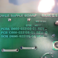 Ramsay Technologies 033684 Power Supply Board Mark II & III 000022108