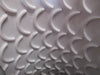 White PVC Crescent Top P-19 Conveyor Belt 50' x 7"
