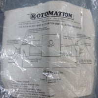 NIB Sealed Rotomation Rotary Actuator A2B019 MP29344 7/16” Shaft