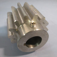 Motion Industries 5S14SS Spur Gear Hub 14 Teeth YK14 SS1.125 ID,.25 KEY/2