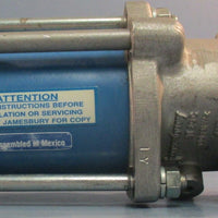 Jamesbury ST20C Pneumatic Double Acting Piston Actuator 150 PSI Max