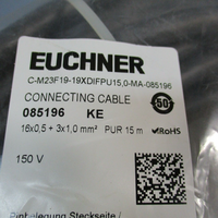 Euchner CM23F1919XDIFPU15,0MA085196 Connecting Cable 15M Factory Sealed