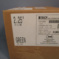 BRADY GREEN 2.25" x 100FT GLOBALMARK B595 VINYL TAPE Y2272685 113124