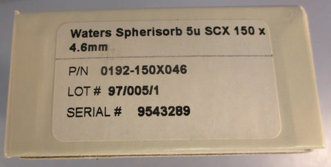 Metachem Waters Spherisorb Column 0192150X046 5u SCX 150mm x 4.6mm