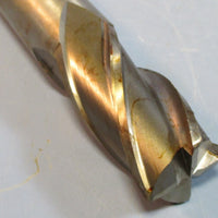 Lot of 5 Putnam 1" HS Double End Mills 4 Flute 1 Lead 5.432 & 4 Lead 5.441