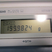 Mettler Toledo AG245 Analytical Lab Scale Digital w/ Power Adapter 210g Max