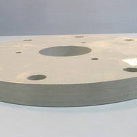Gray PVC PBD22450032 Flat Flange 1" Thick, 31/2" Bore, 131/2" OD