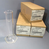 Lot of (3) Kimble Hydrometer Cylinder 175 mL, 38 x 200mm 2005838200