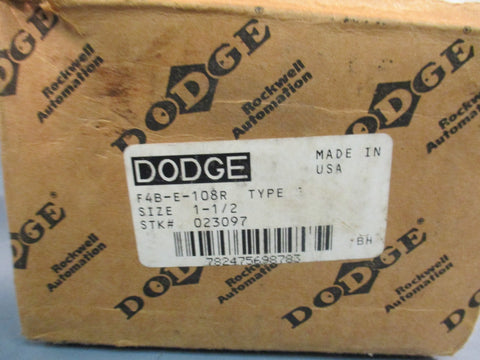 Dodge F4B-E-108R 1-1/2"  Mounted Tapered Roller Bearing 023097
