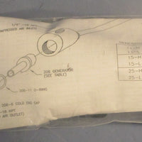 ITW Vortec 15H Vortex Tube 20815H Cooling Spot Tube Factory Sealed NOS
